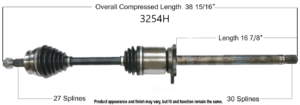 We supply CV axles for your Chrysler 200.
