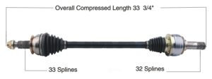 Left Axle