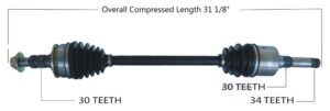 Left Axle