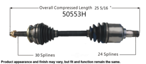 We have CV axles for your hybrid 2016 Toyota Rav 4.