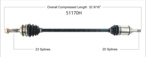 Left Rear Axle