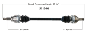 Right or Left Axle