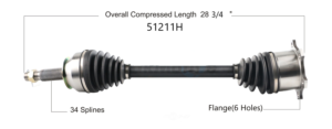 Left or Right Axle
