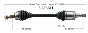 Left Rear Axle