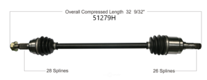 Left or Right axle