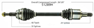 Left Front Axle