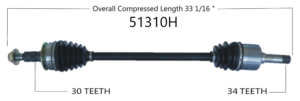 Left or Right Axle
