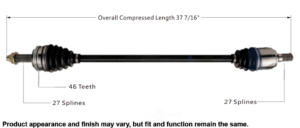 2011 to 2012 Hyundai Elantra CV axle.
