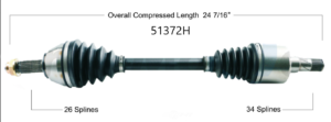 Left Axle