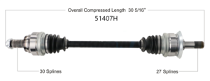 Left Rear Axle