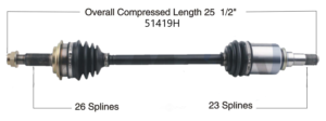 Left Axle