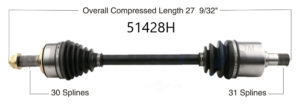 Left Axle