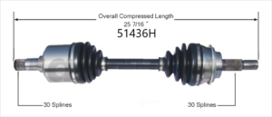 Left or Right Axle