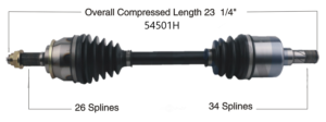 Left Axle
