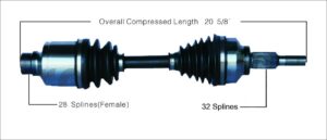 Right Front Axle