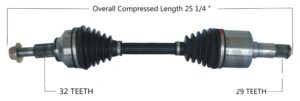 Left Front Axle