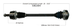 Left or Right Axle
