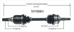 Left Axle
