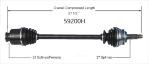 Left or Right Axle