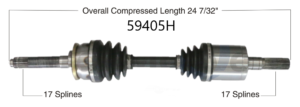 Left or Right Axle