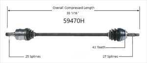 Left Axle