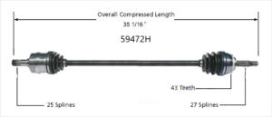Left Axle