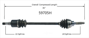 Left or Right Axle