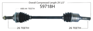 Left or Right Axle