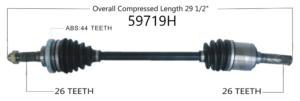 Left or Right Axle