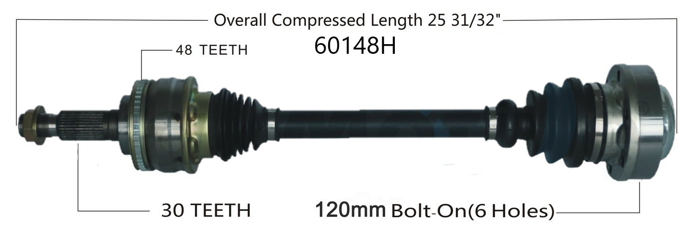 60148H Left Axle