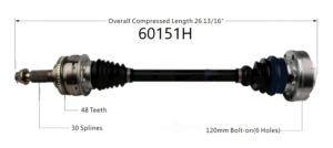 Left Rear Axle