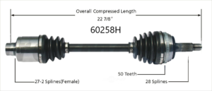 Left Axle