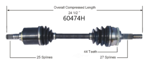Left Axle