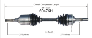 Left Axle