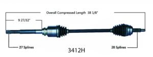 Keep your Jeep on the road, let our CV axle be your Compass.